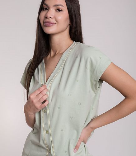 Комплект для дома женский (жакет , шорты) 6728/6