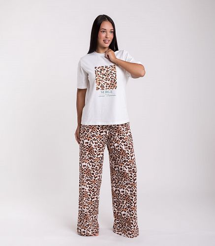 Комплект для дома женский (джемпер, брюки) 6714/12