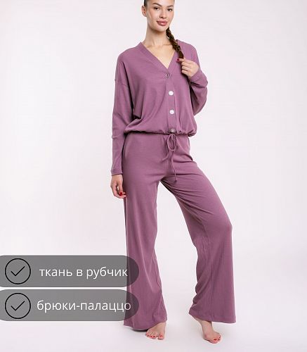 Комплект для отдыха женский (жакет, брюки) 6714/6