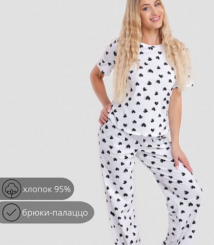 Пижама женская (фуфайка, брюки) 5310/29