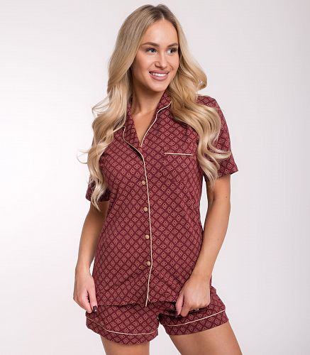 Пижама женская (блуза, шорты) 5404/43