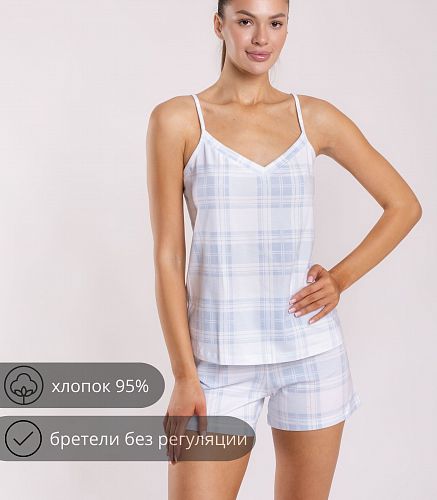 Пижама женская (майка, шорты) 5514/3